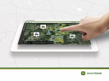 S řídícím centrem MyJohnDeere.com máte svou firmu vždy po ruce. Snadno se používá a umožňuje přístup k vašim
strojům, polím a řidičům.