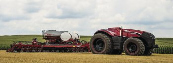 Obr. 2: Koncept autonomního traktoru od firmy Case IH